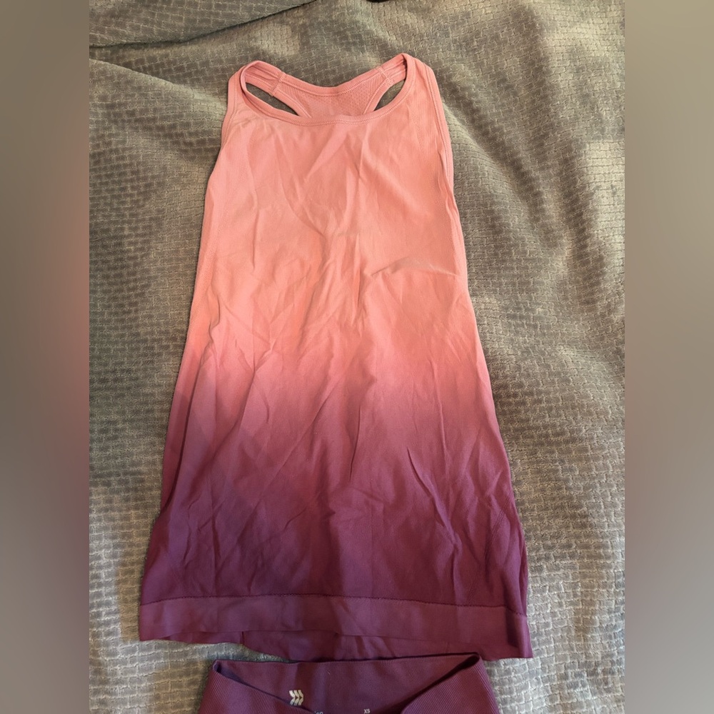 All in Motion Ombré Pink and Purple Set